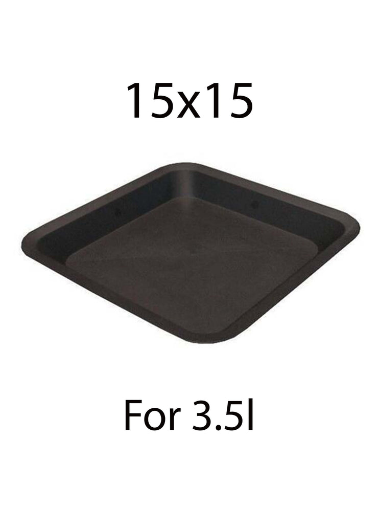 15x15cm Square Saucer - 3.5l