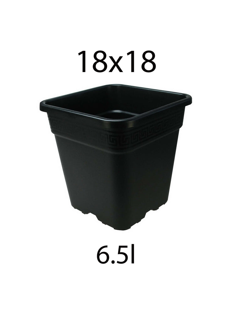 18x18x23cm Square Pot - 6.5l