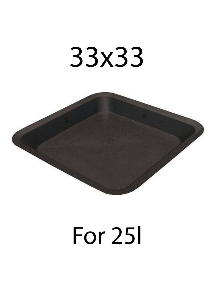 33x33cm Square Saucer - 25l