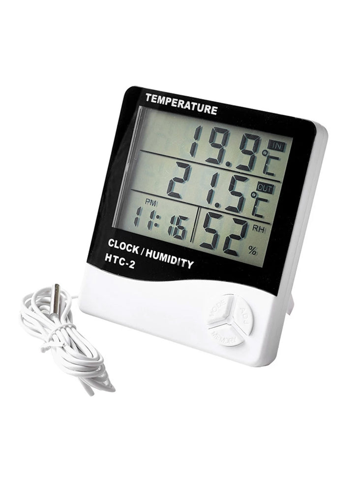 Thermometer/Hygrometer With External Sensor